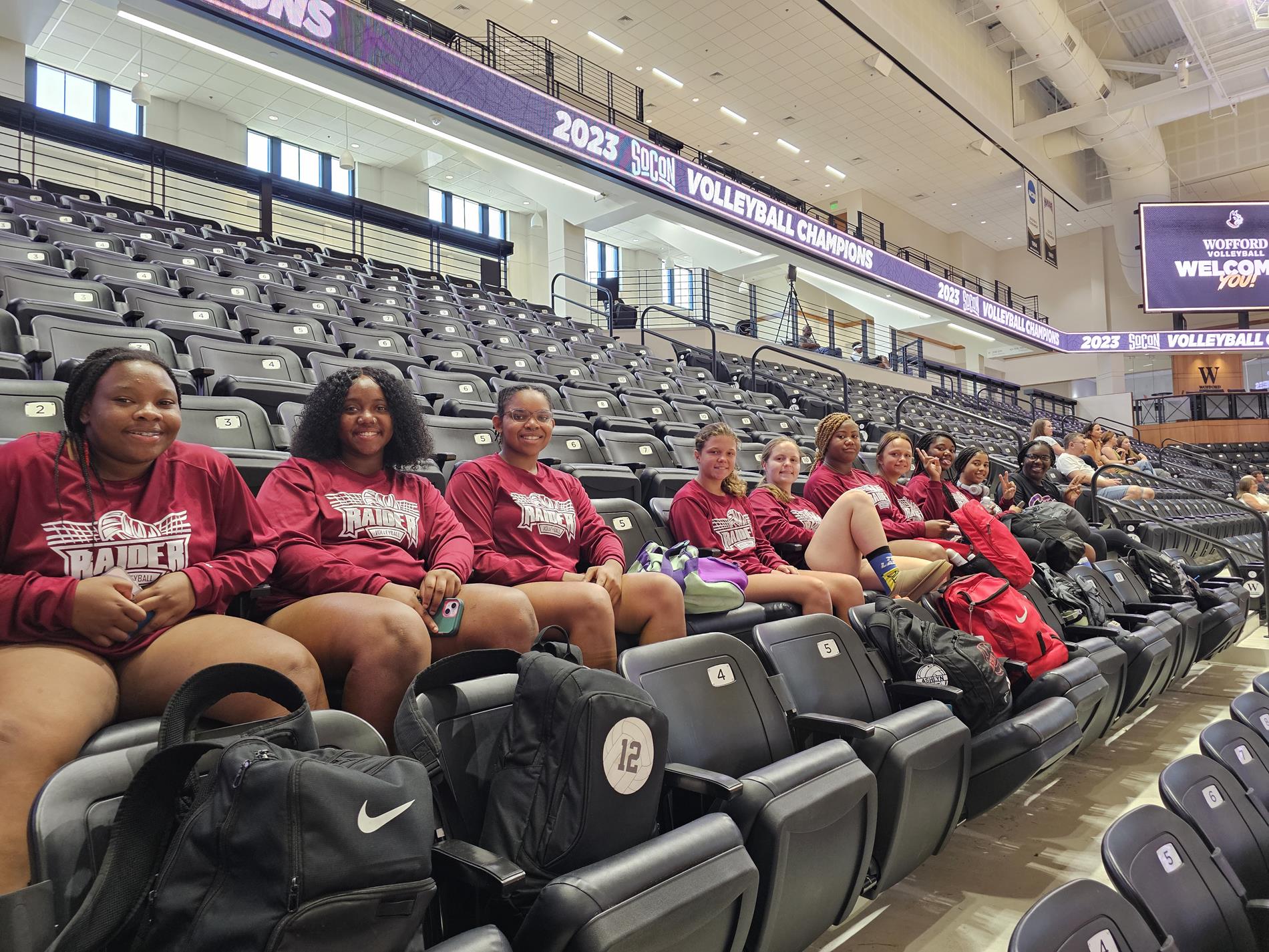 Varsity at Wofford Team Camp