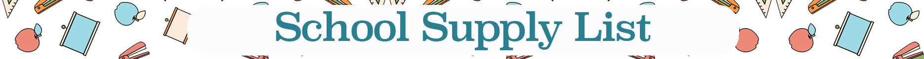 Supply List