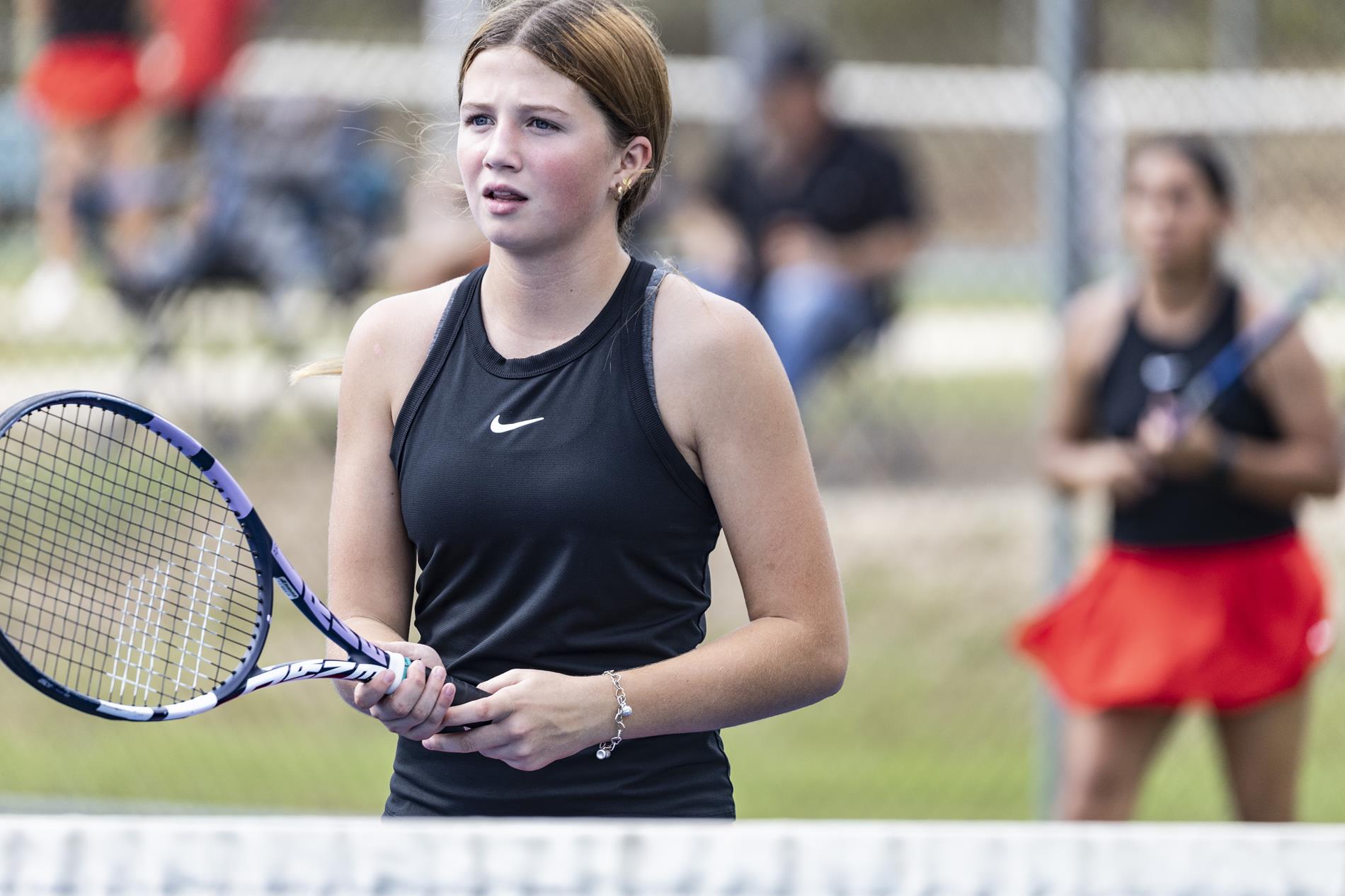 Ingram Tom Moore team tennis vs. Canyon Lake on Sept. 4, 2024