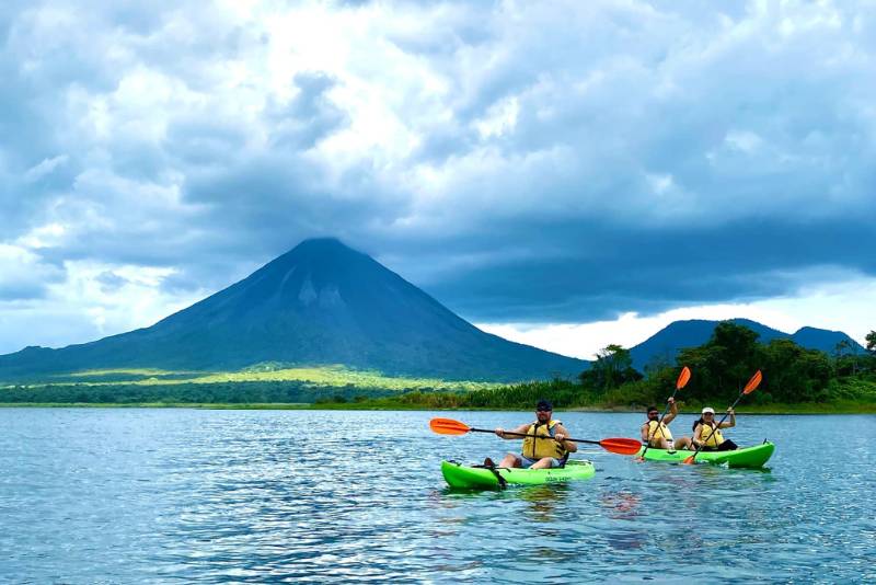 Lake Arenal Costa Rica Kayaking