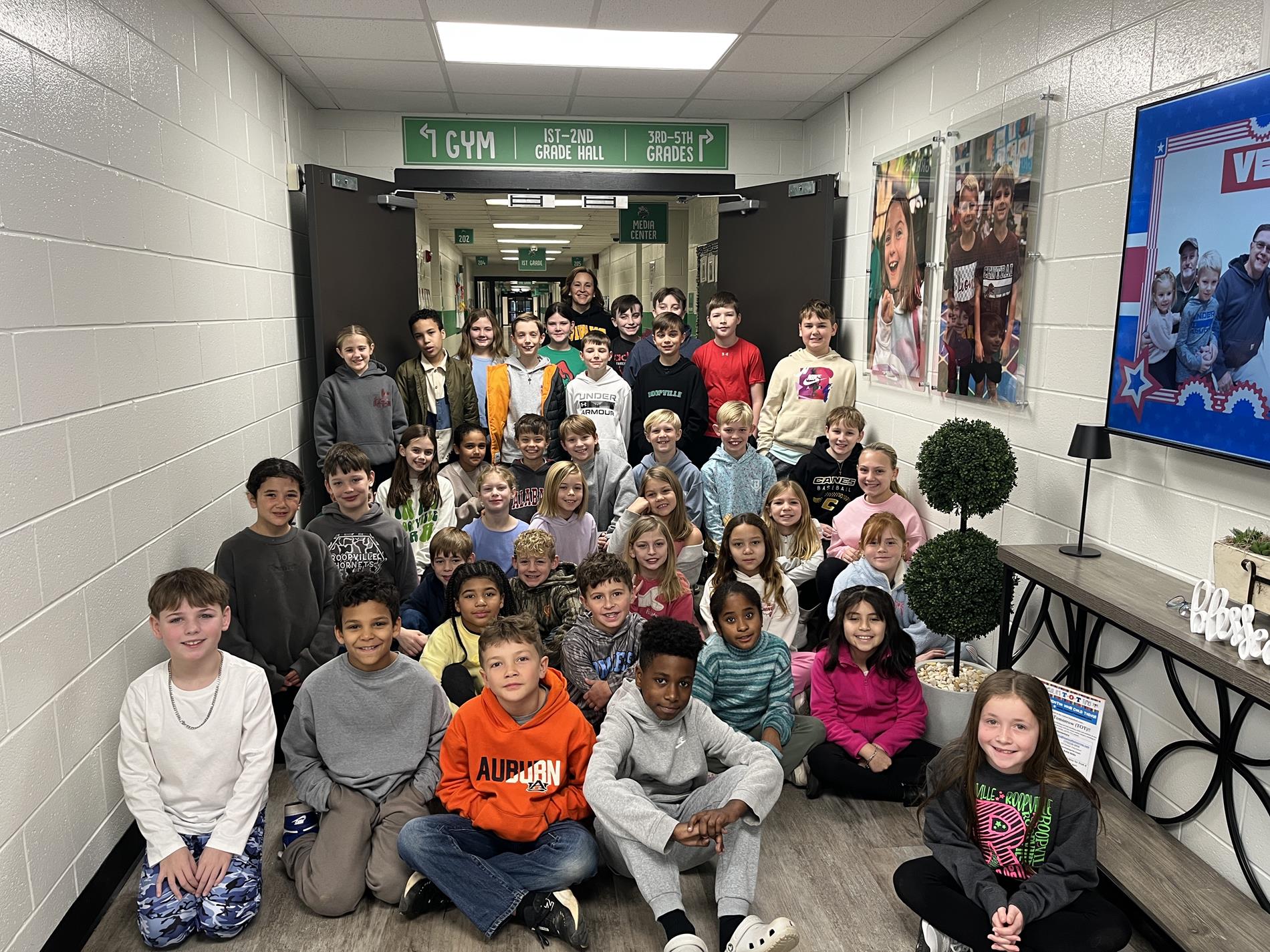 Running Club students