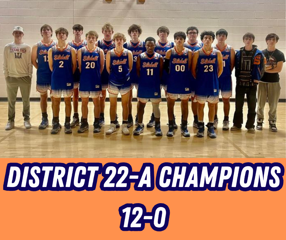 UNDEFEATED DISTRICT 22A CHAMPS