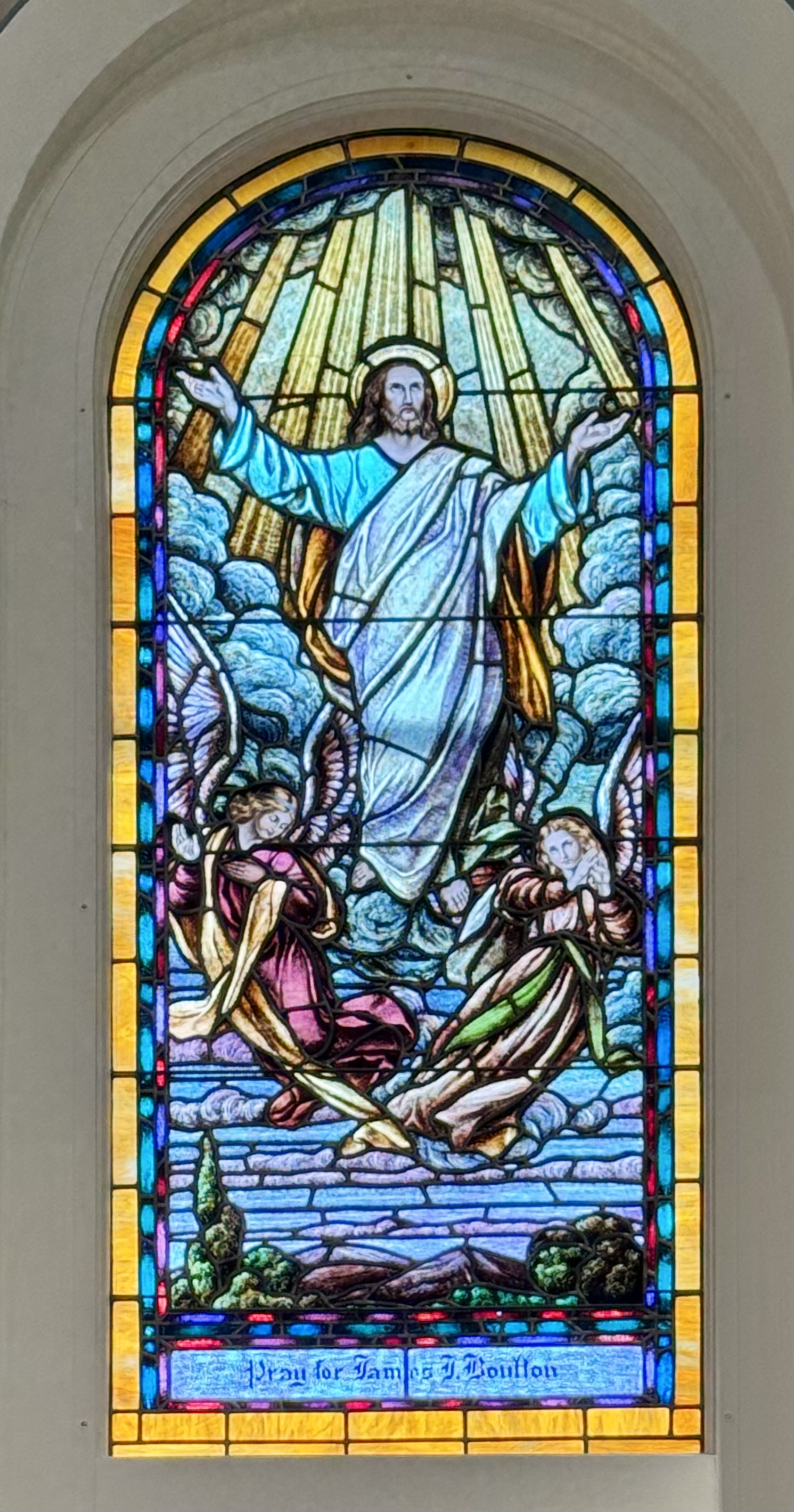 Stained Glass Window Ascension