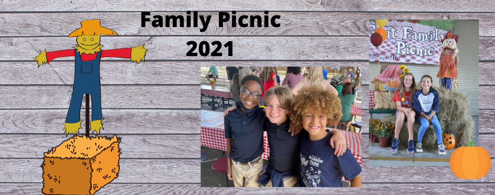 Students enjoying the Family Picnic together! 