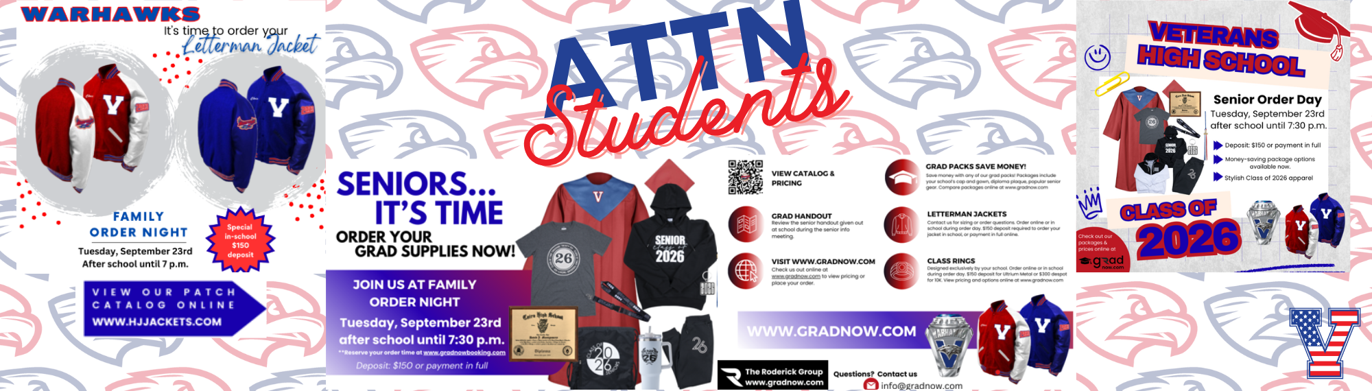 Herff Jones ordering 9.23.25