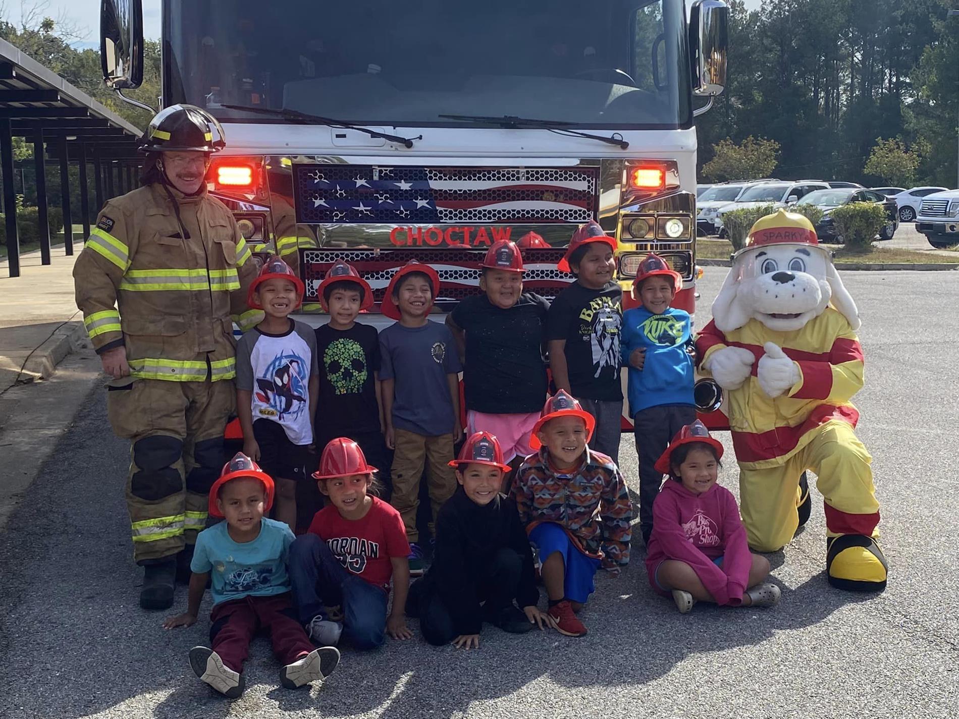 Oct 2023 Choctaw Fire Department Visit