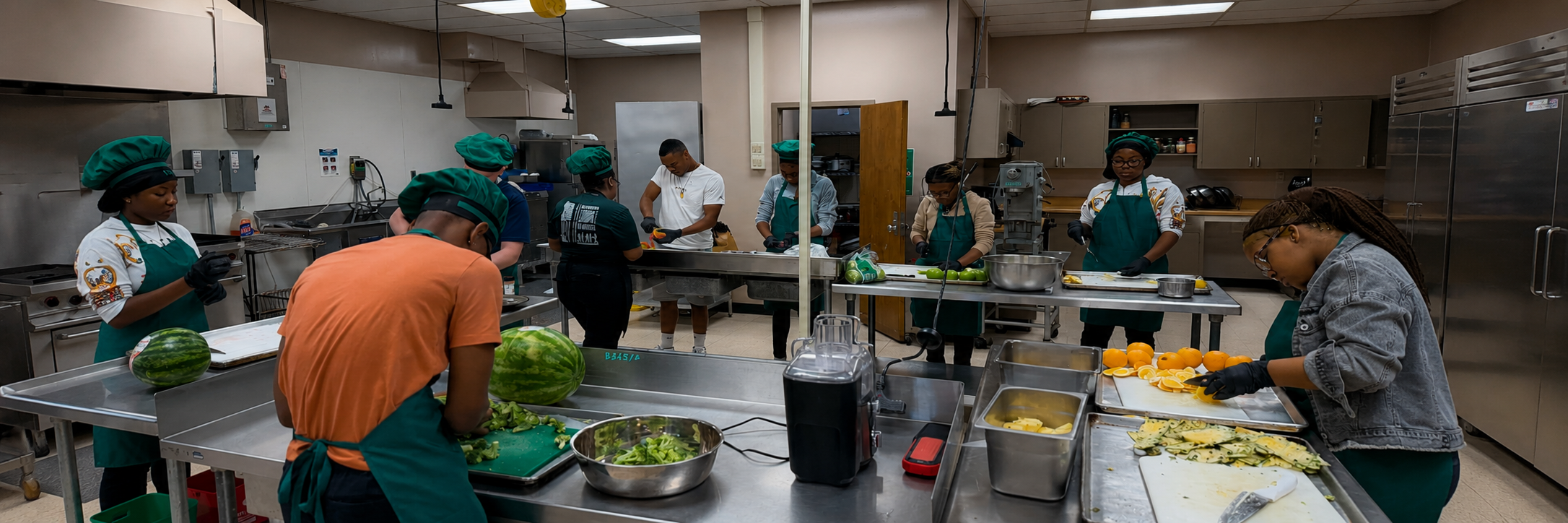 Culinary Art students cooks for first of the year