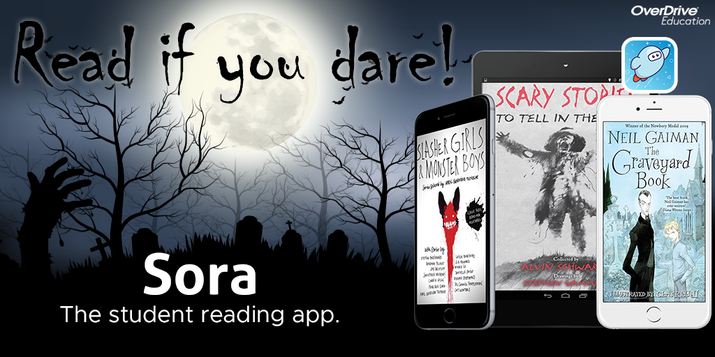 a flyer from Sora  that reads "Sora Read if You Dare" a flyer from Sora  that reads "Sora Read if You Dare"
