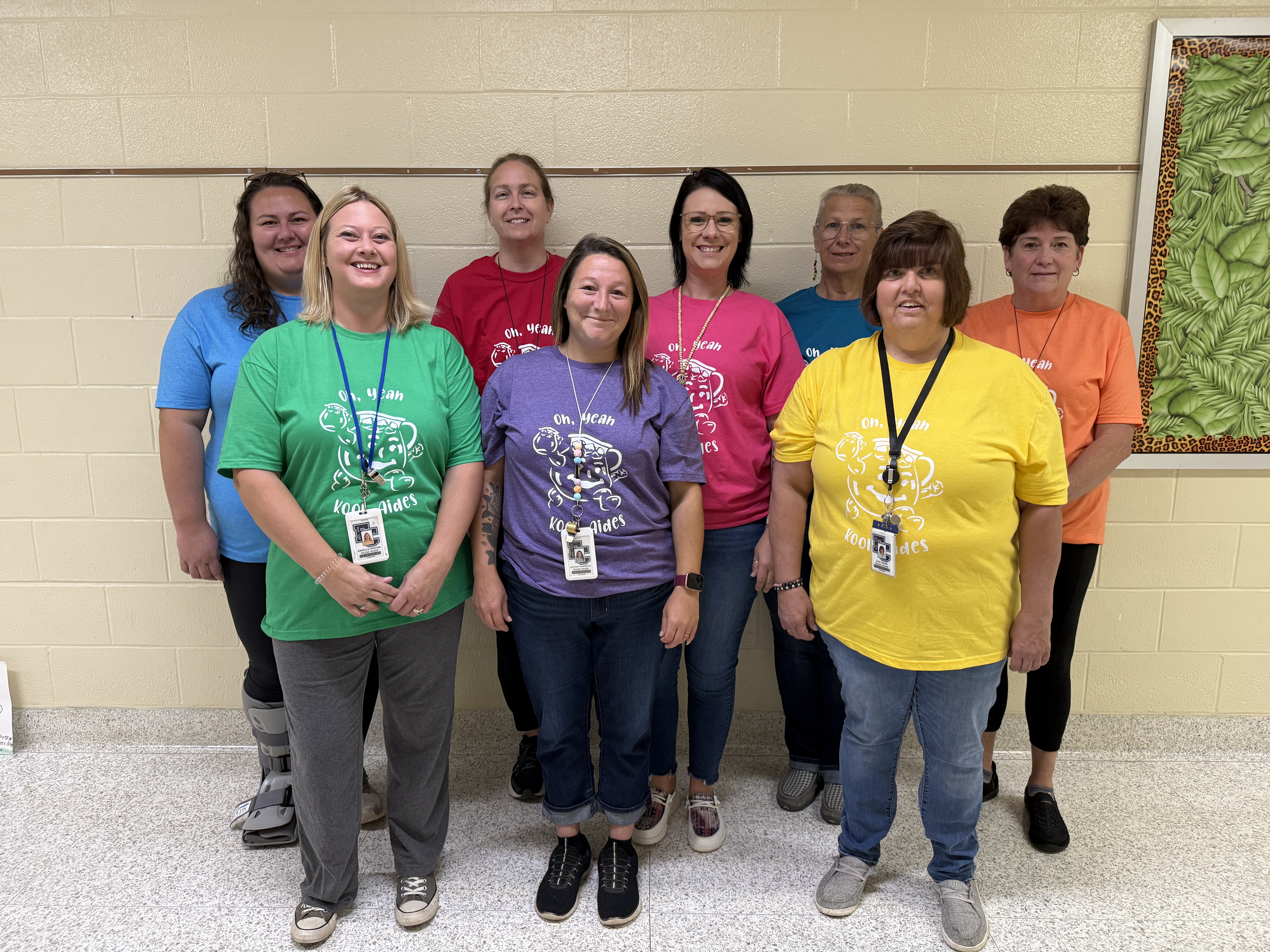 Group of paraprofessionals