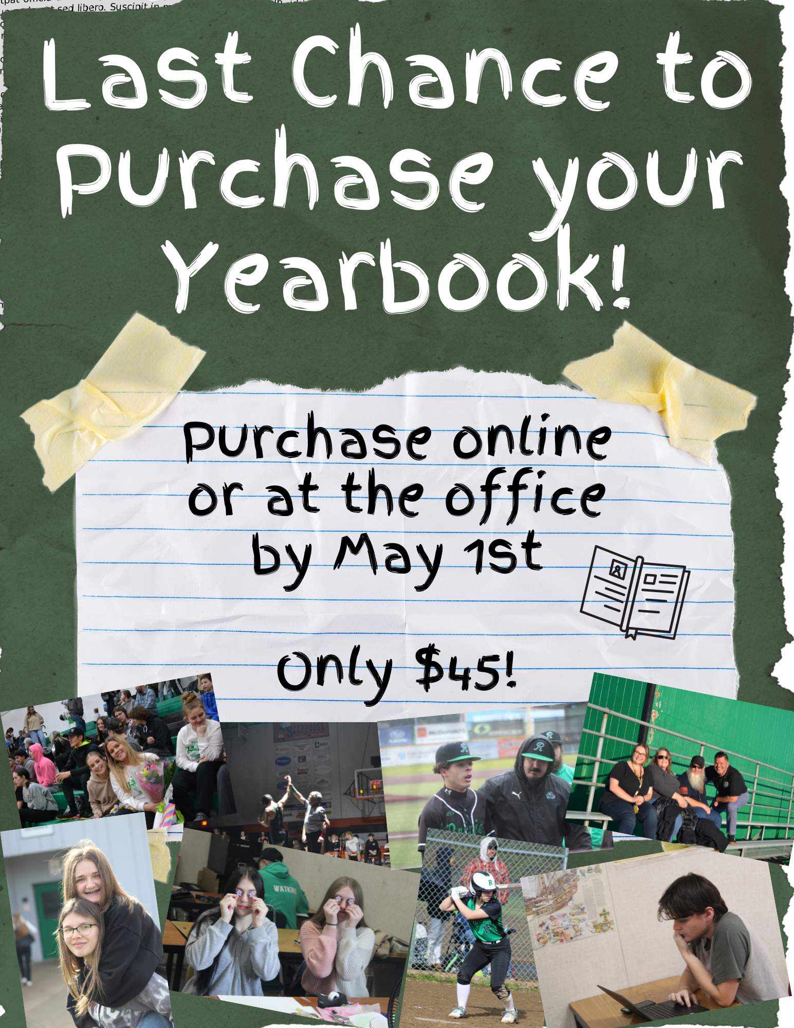 Yearbook Orders for the 23-24 school year