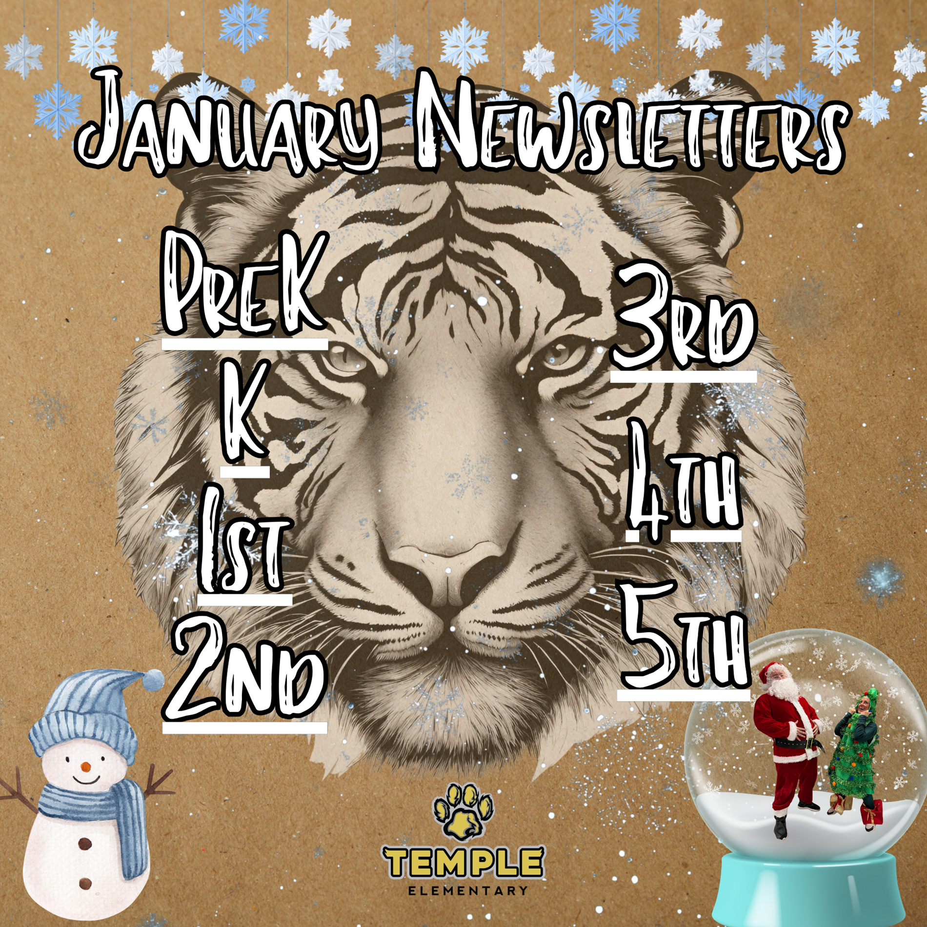 January Monthly Newsletters