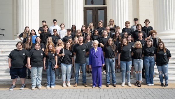 Historical Society with Governor Ivey