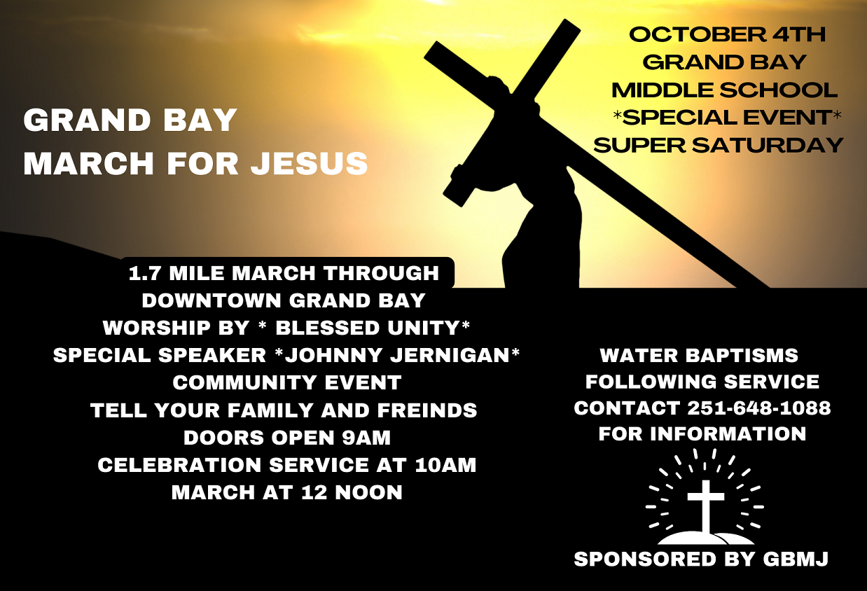 Grand Bay March For Jesus 2025