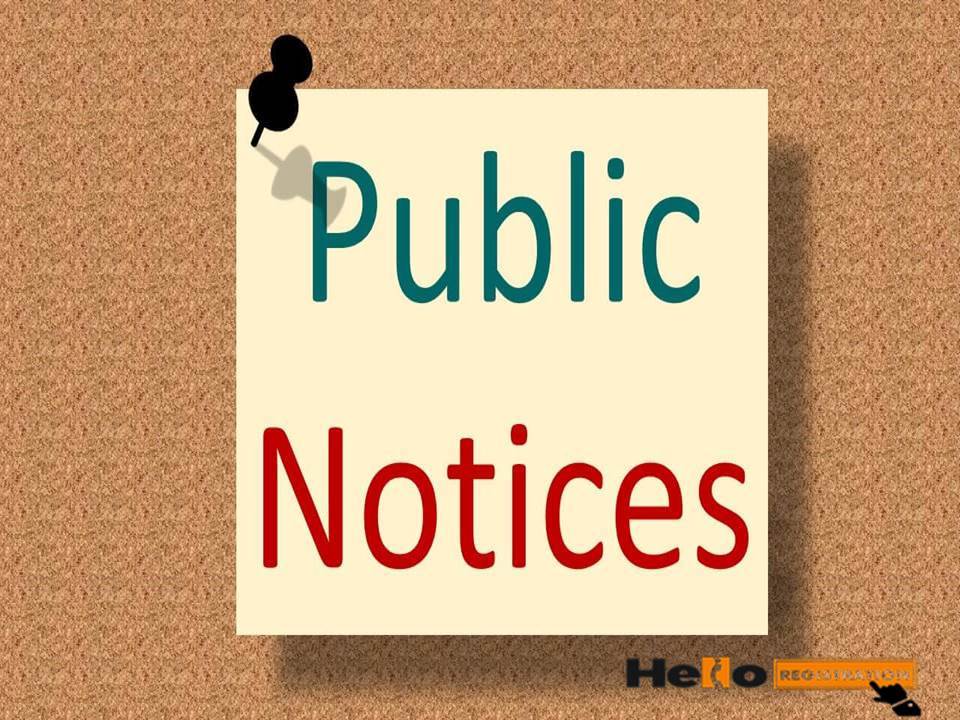 public notice