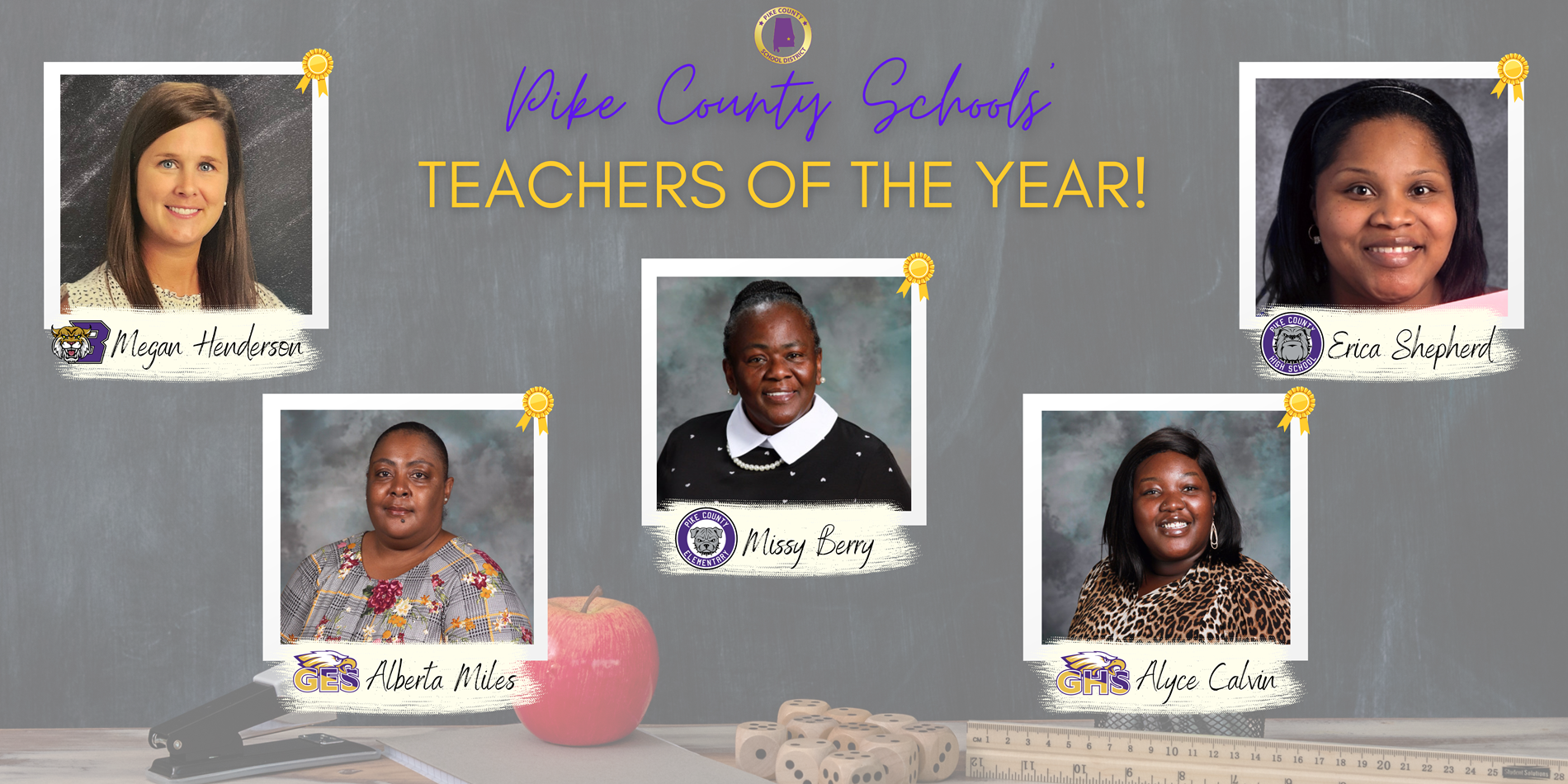 PCS-Teachers of the Year