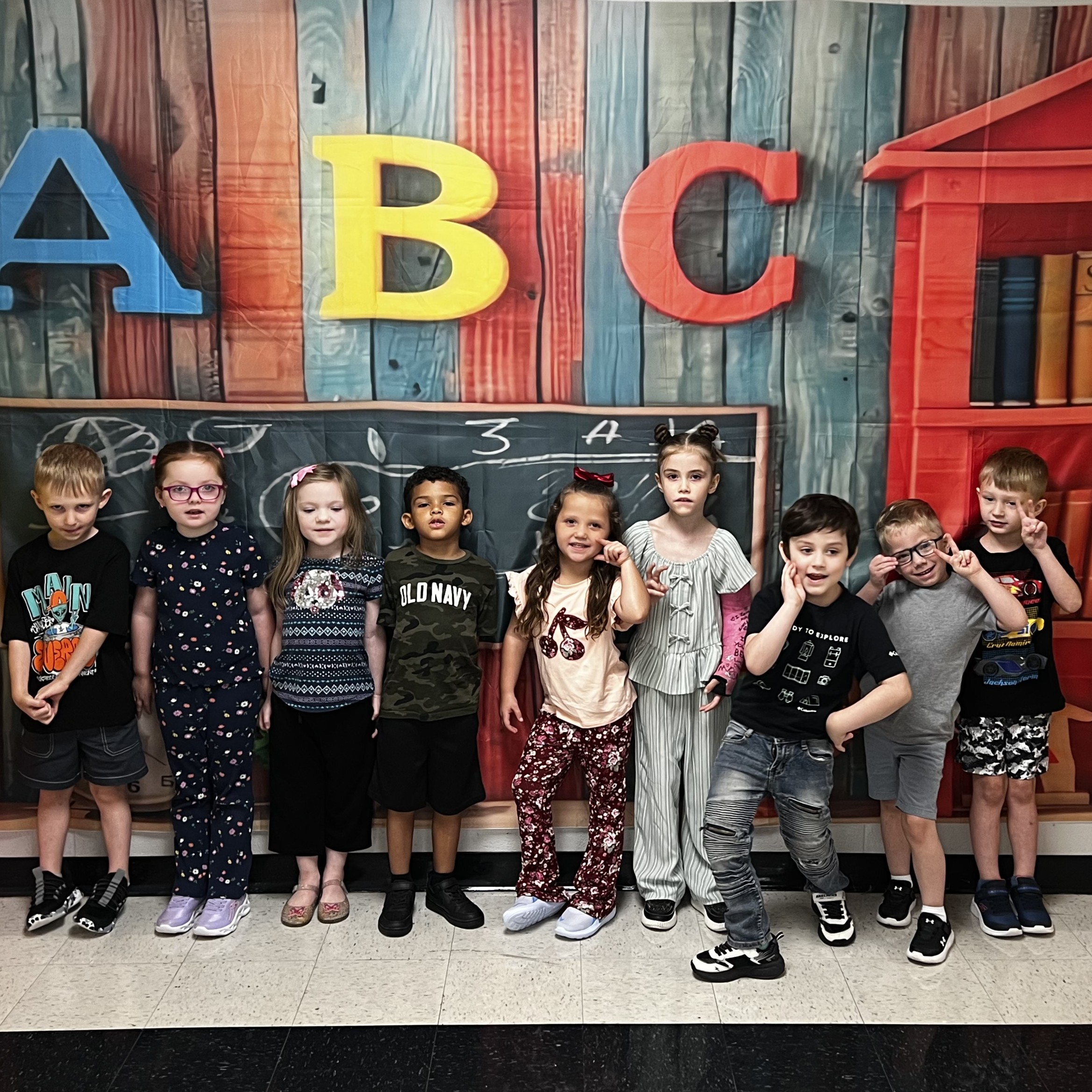 Kindergarten on first day