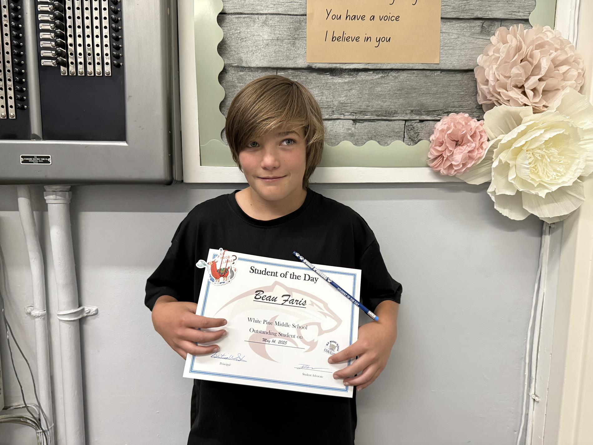 Student of the Day