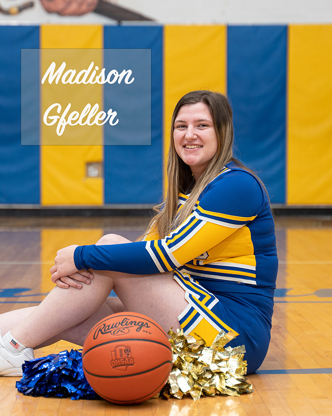senior Madison Gfeller