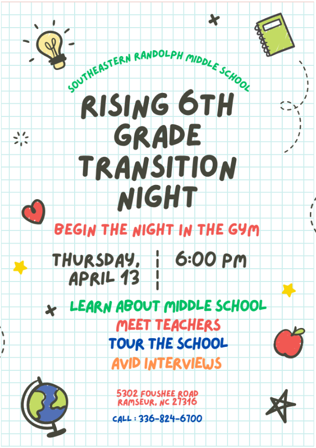 Rising 6th Grade Transition Night
