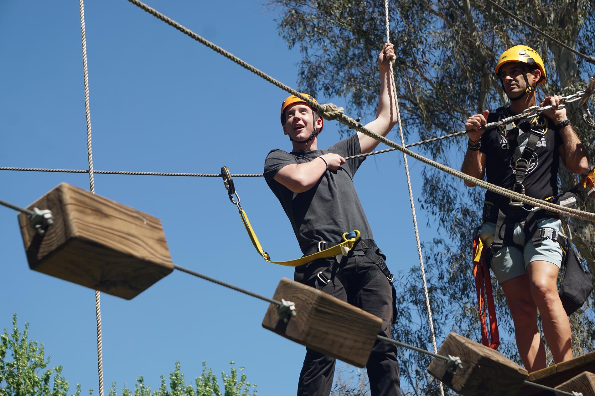 Scout Island Ropes Course