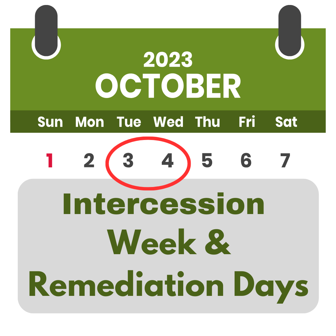 Intercession Week Oct 2-6