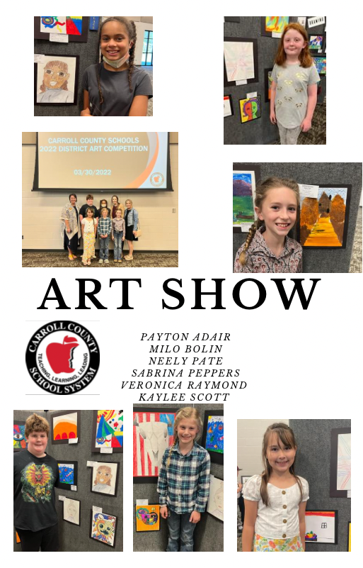 Carroll County Art Show participants 