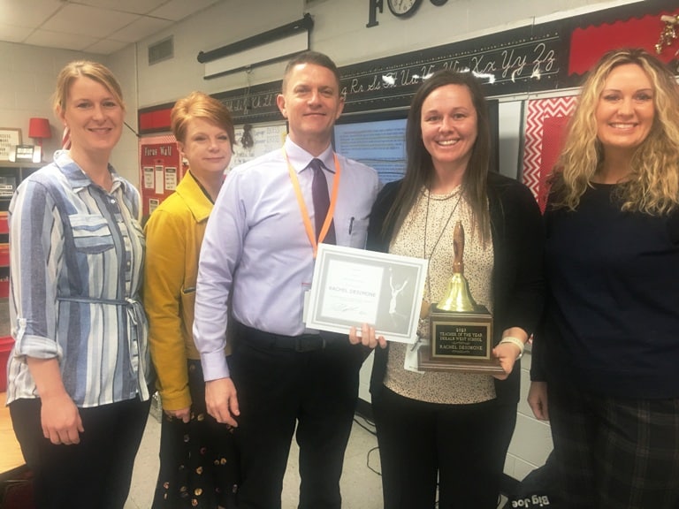 DWS Teacher of the Year