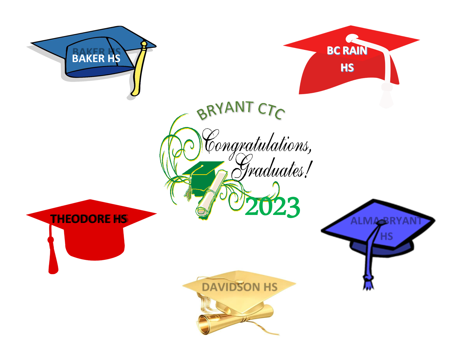 2023 GRADUATION CAPS
