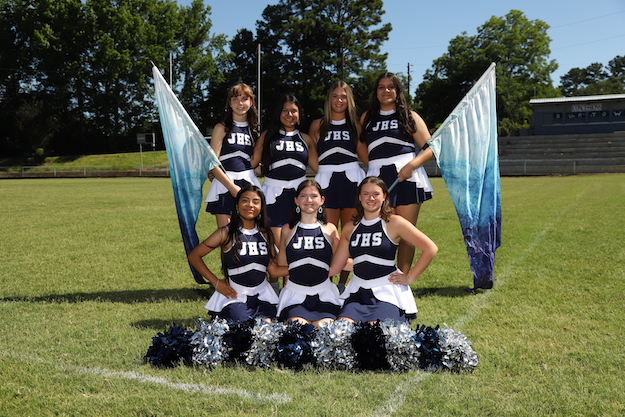 Band Flags group photo