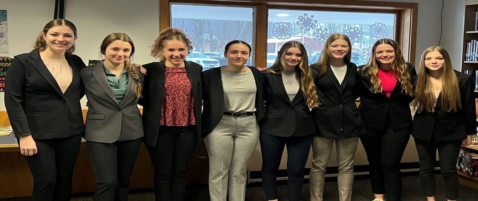 February 2023 Student Members of FBLA Dress for Success Day