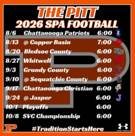 spa football schedule