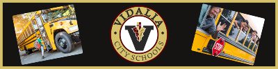 Vidalia City Schools Seal With Buses