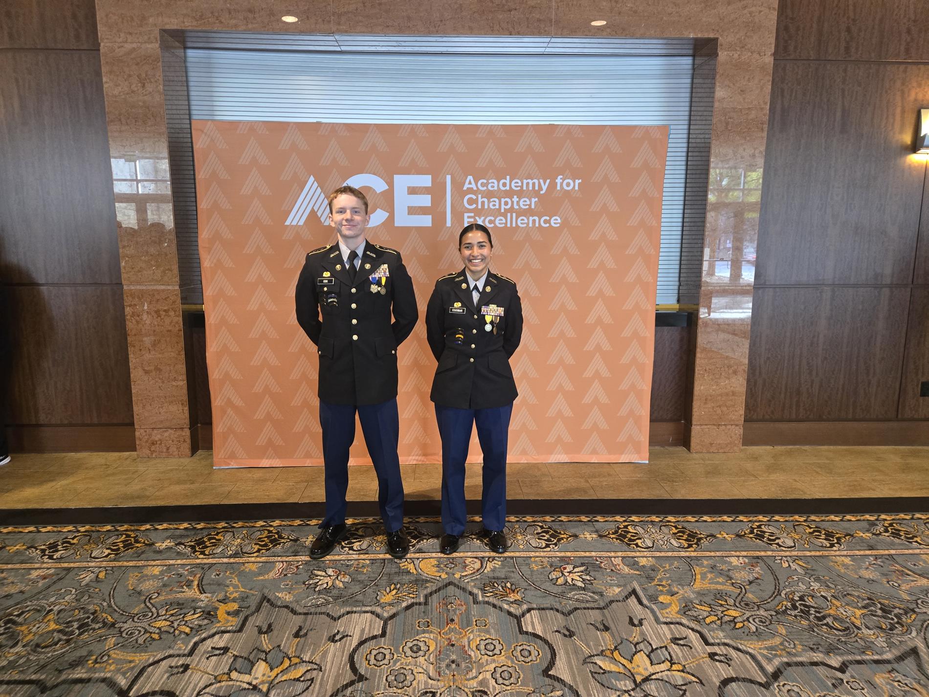 JROTC Memebers at Leadership Conference