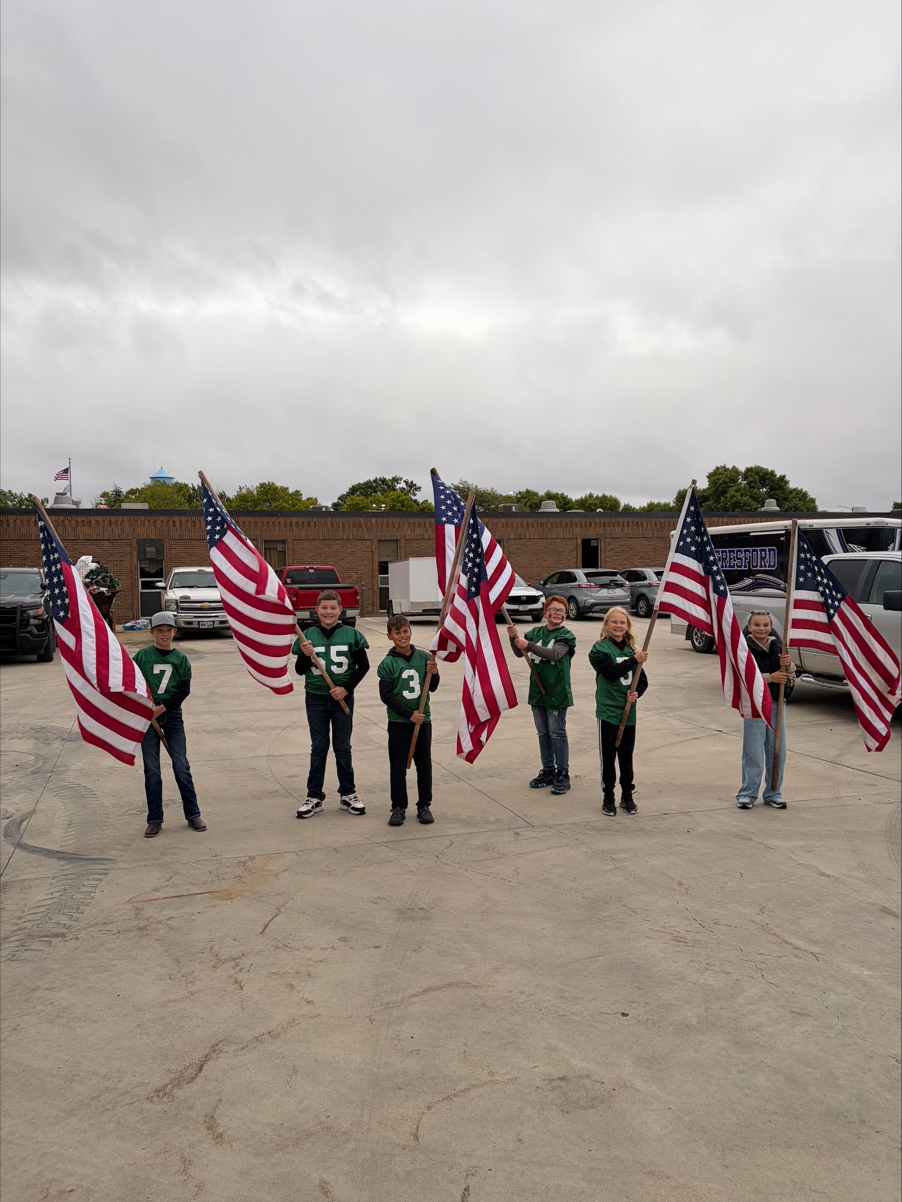 5th Grade Color Guard 