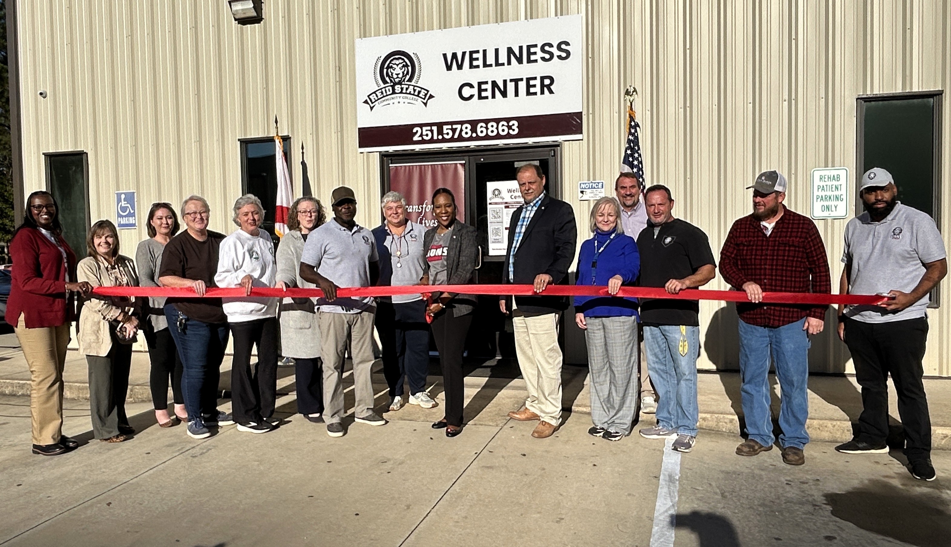 Reid State Community College Hosts Ribbon Cutting and Grand Opening for New Wellness Center