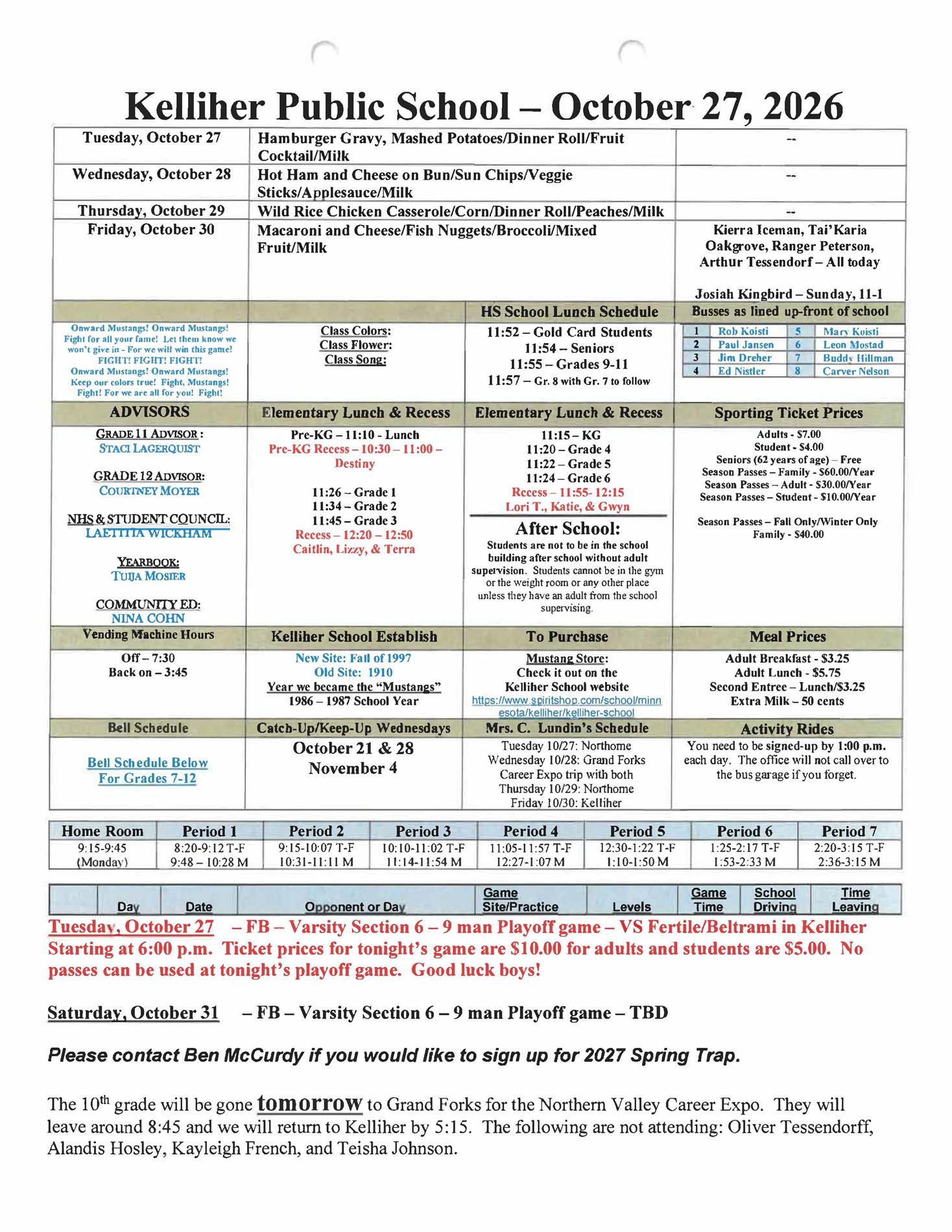 bulletin