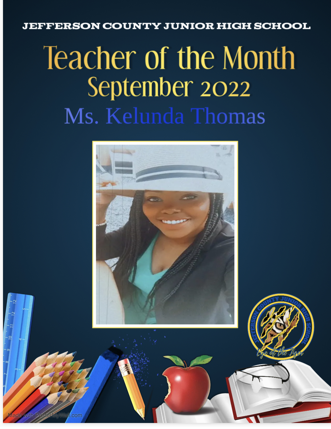 Sept. Teacher of the Month