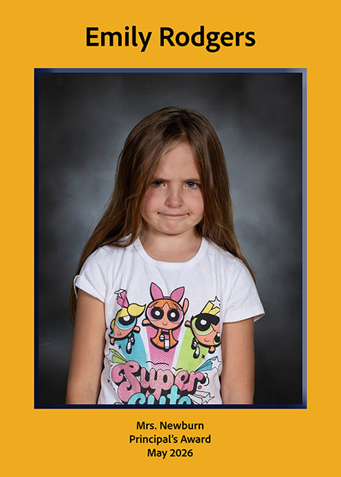 2B Principal's Award 2025-2026