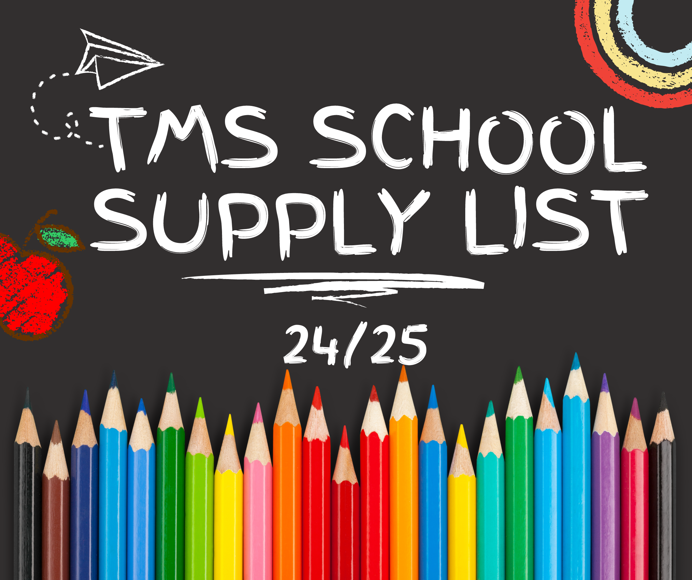 TMS School Supply List