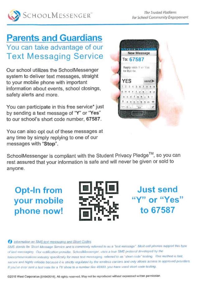 SM Opt-in Flyer