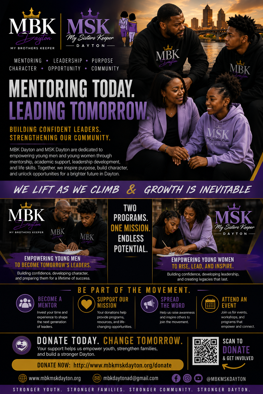 My Brother's Keeper and My Sister's Keeper Mentorship Programs