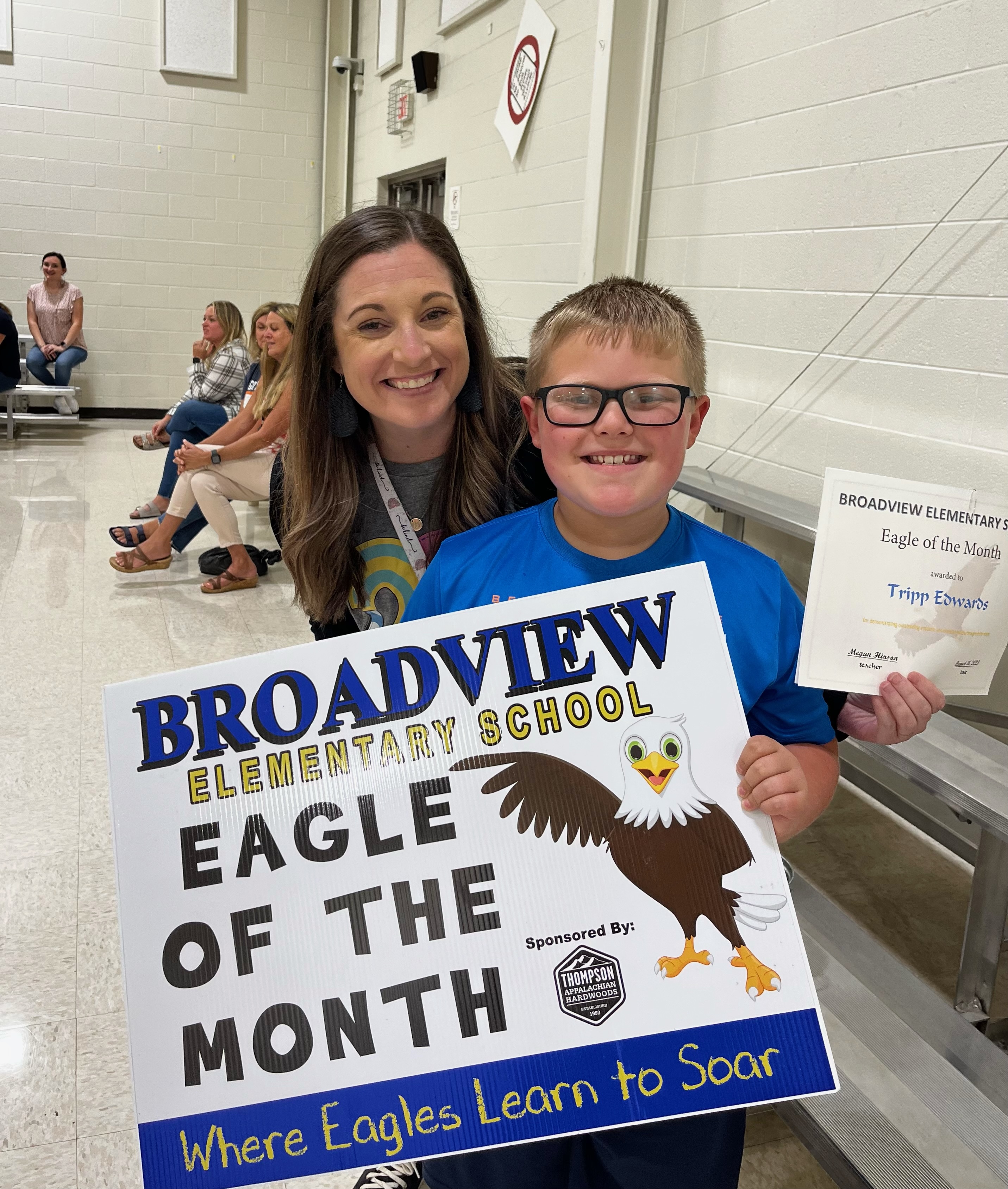 Third Grade Eagle of the Month
