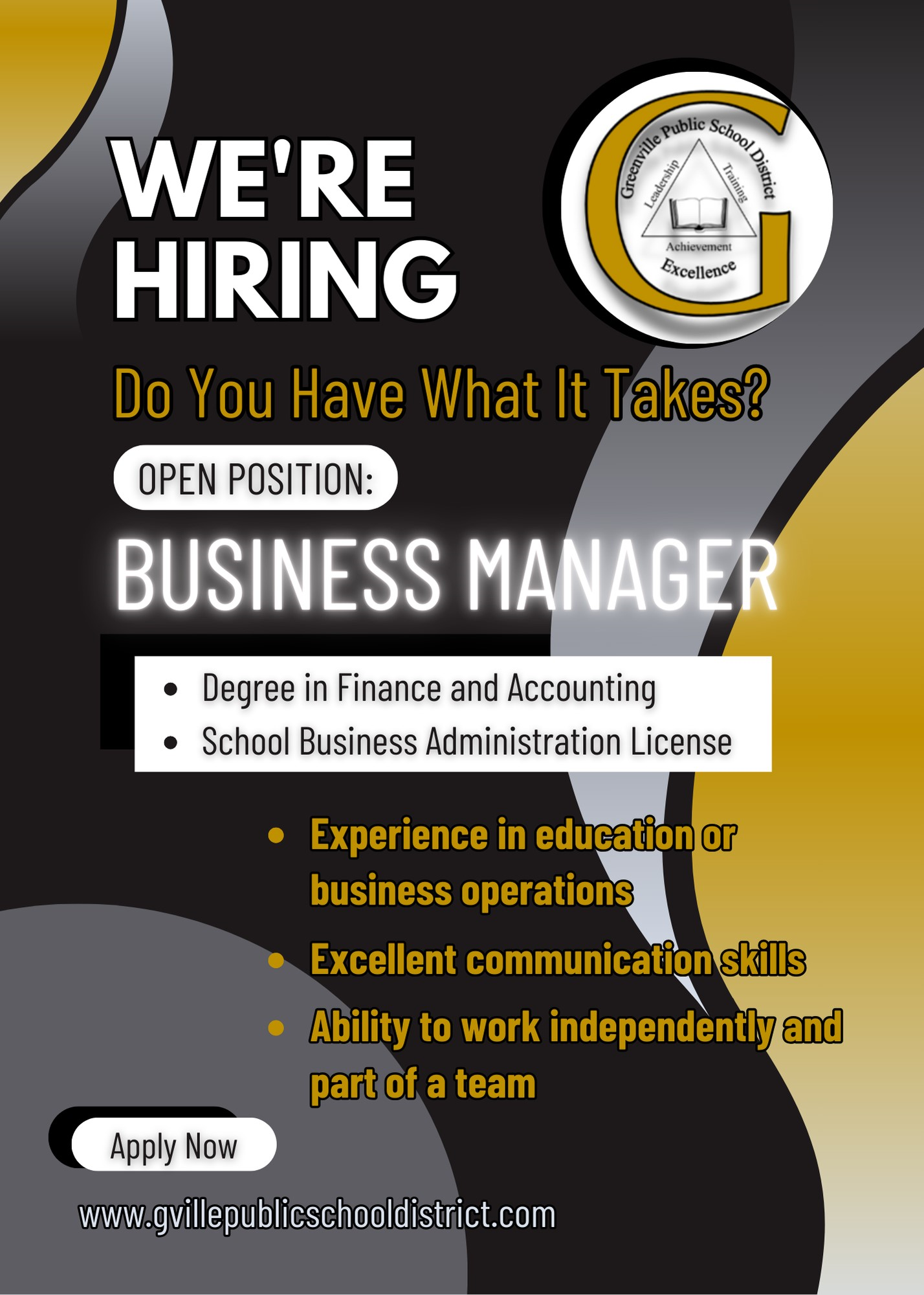 Hiring of Business Manager