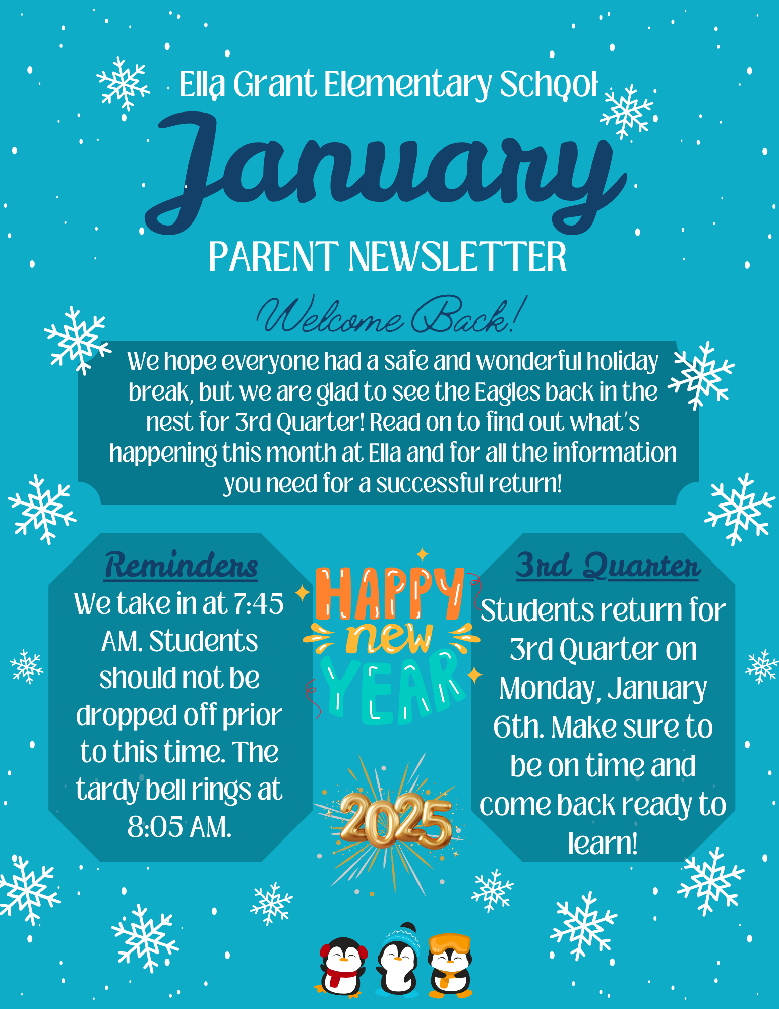 January Parent Newsletter