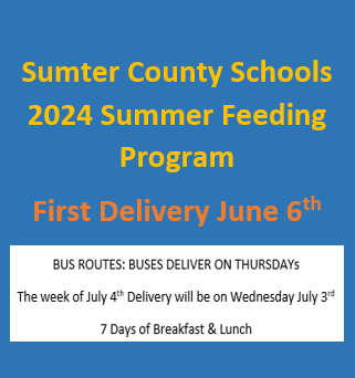 Summer Feeding Starts June 6th and Ends July 25th