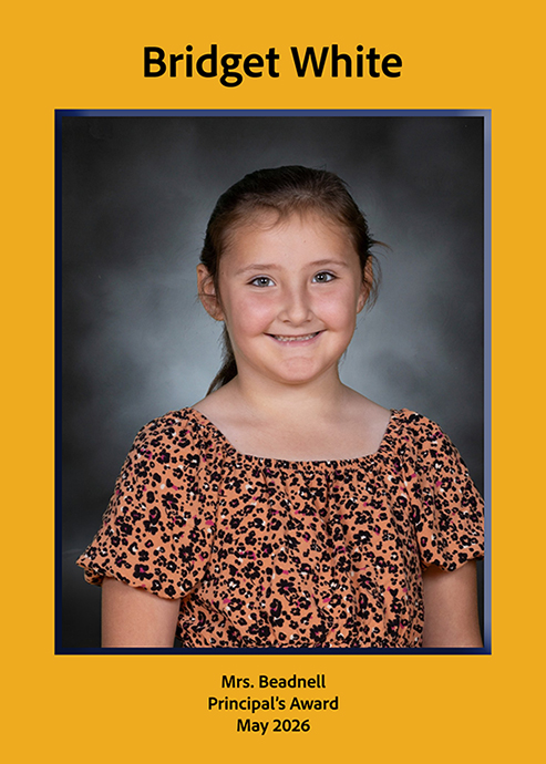 1A Principal's Award 2025-2026