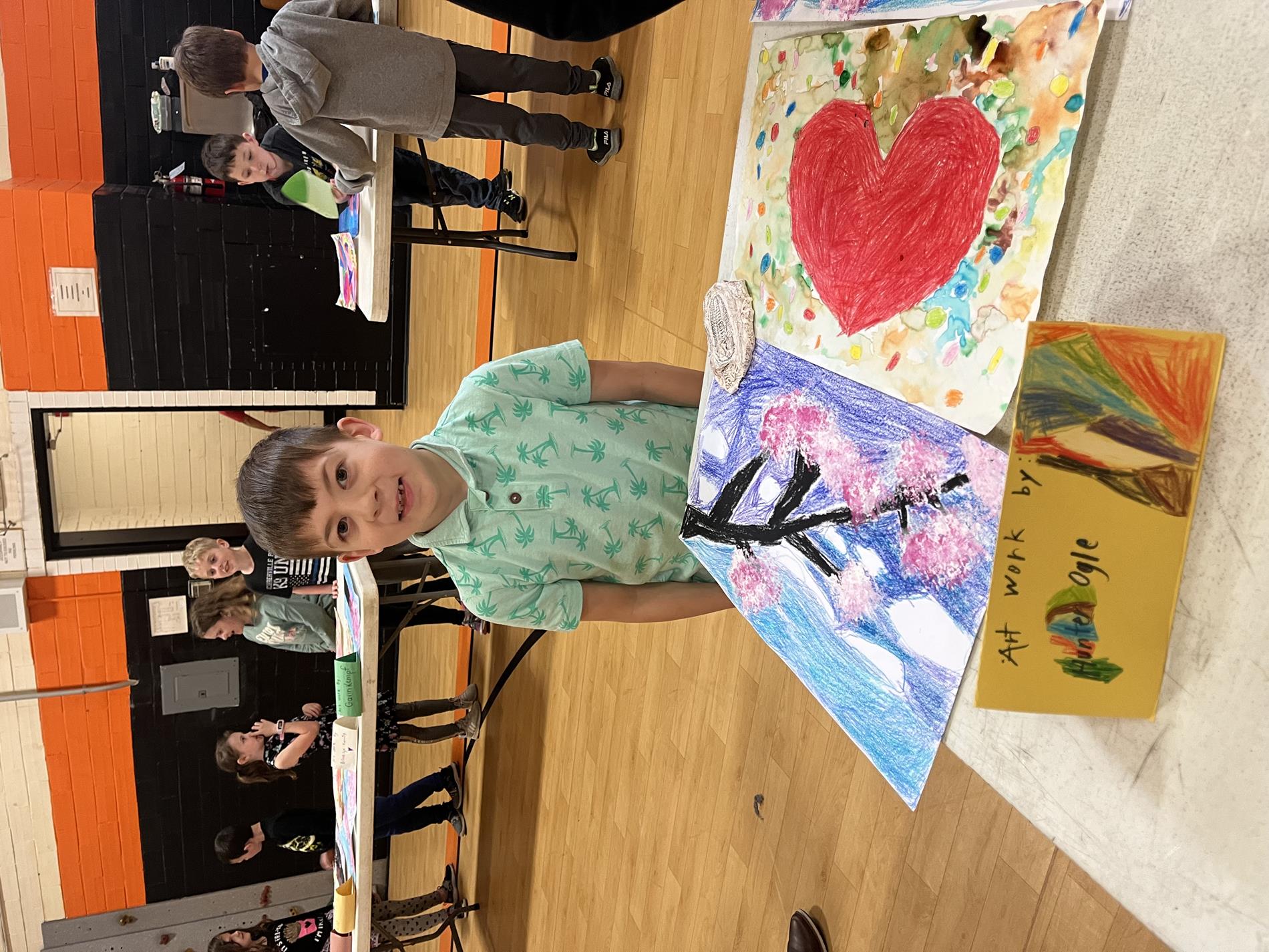 Second Grade Art Fair