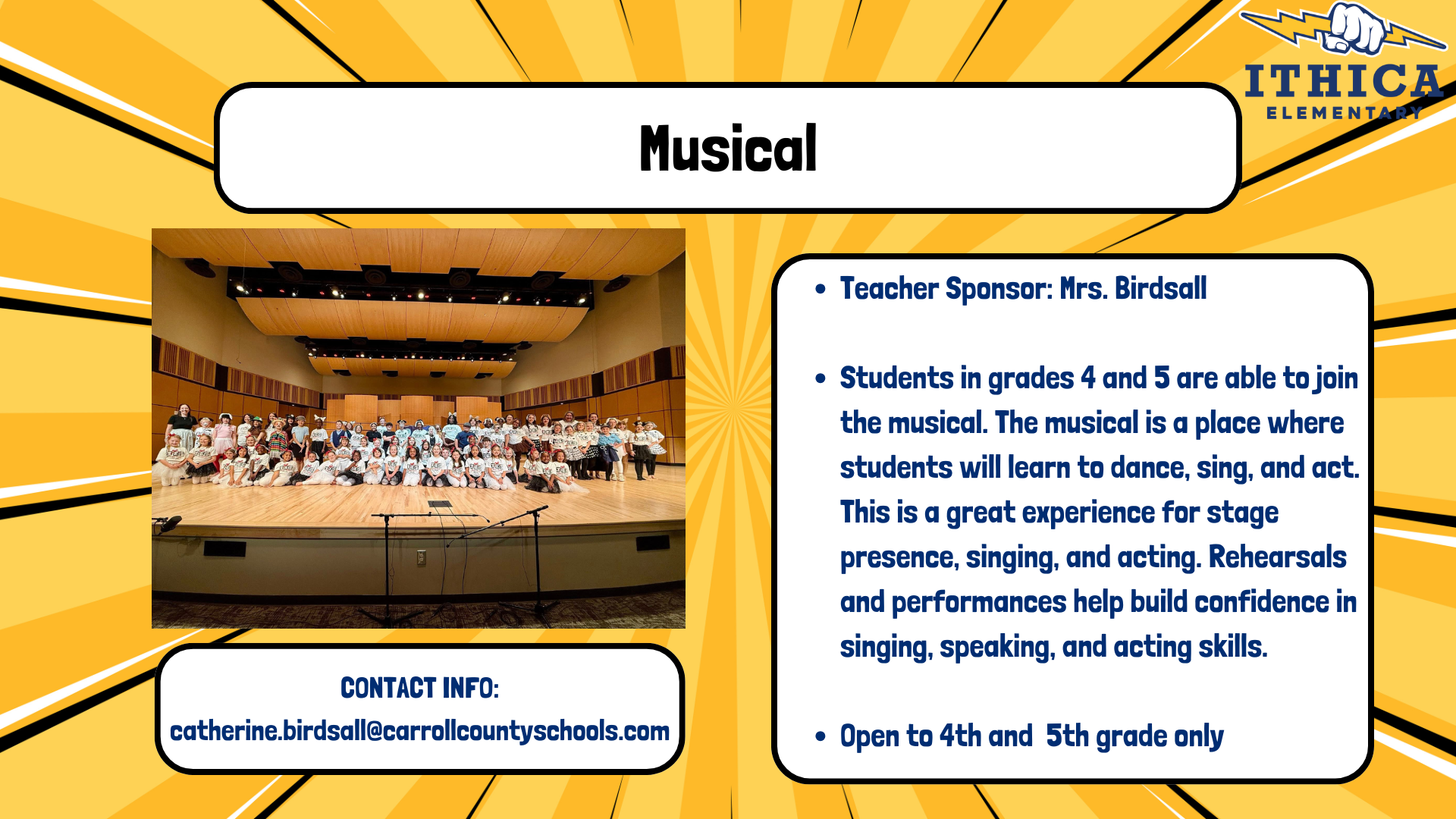 Musical Club Flyer