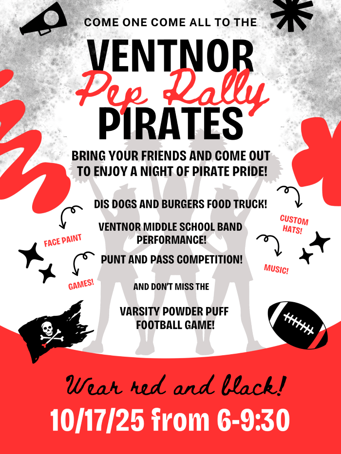 Ventnor Pirate Pep Rally 10-17-25