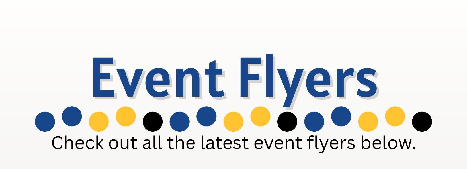 event flyers